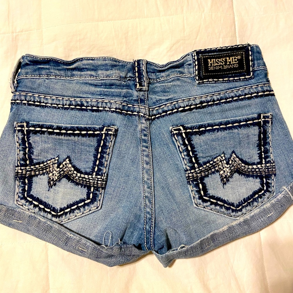 Women’s Miss Me shorts.